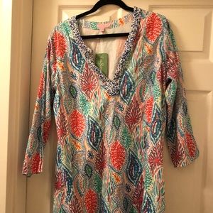 Lilly Pulitzer Courtney Tunic Dress XL NWT